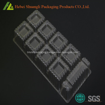 Disposable plastic biscuit cookie box packaging